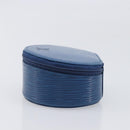 LOUIS VUITTON Epi Ecrin Bijoux 10 Jewelry Box Blue M48225 LV Auth LN267-4