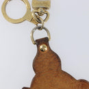 LOUIS VUITTON Takashi Murakami Porte Cles Panda Charm Leather M62637 Auth LN270-4