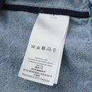 LOUIS VUITTON Monogram Denim Dress 34 Blue LV Auth LN271M-26