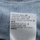 LOUIS VUITTON Monogram Denim Dress 34 Blue LV Auth LN271M-27