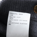 LOUIS VUITTON Skirt Wool S Gray LV Auth LN273M-11