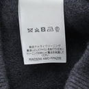 LOUIS VUITTON Skirt Wool S Gray LV Auth LN273M-14