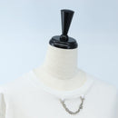 LOUIS VUITTON T Shirt Dress Cotton Sun Yitian collaboration XS White Auth LN274M-5