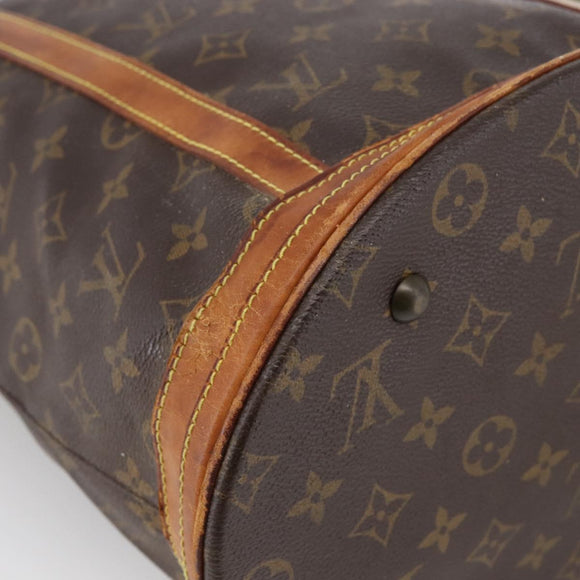 LOUIS VUITTON Monogram Bucket GM Shoulder Bag M42236 LV Auth LNZ004