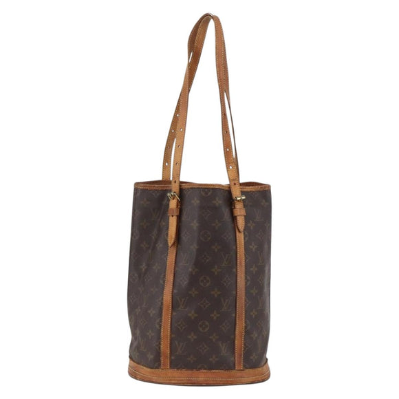 LOUIS VUITTON Monogram Bucket GM Shoulder Bag M42236 LV Auth LNZ004