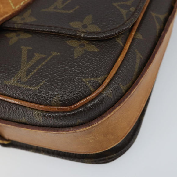 LOUIS VUITTON Monogram Cartouchiere PM Shoulder Bag M51254 LV Auth LNZ012