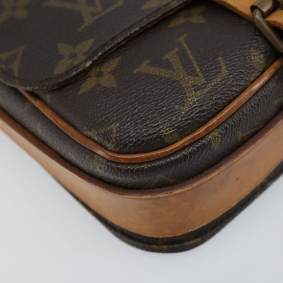 LOUIS VUITTON Monogram Cartouchiere PM Shoulder Bag M51254 LV Auth LNZ012