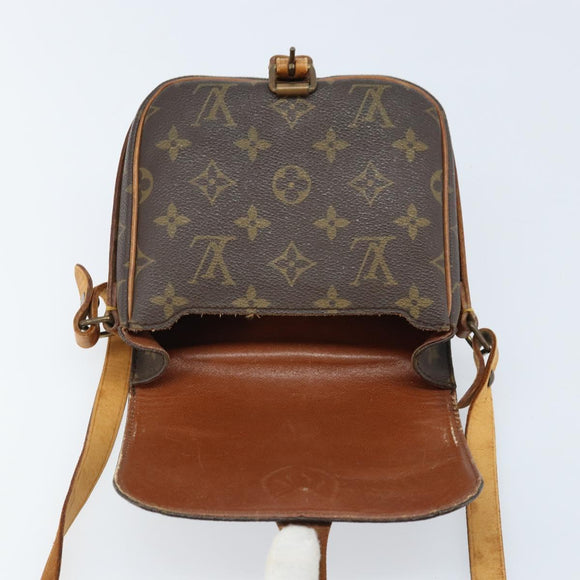 LOUIS VUITTON Monogram Cartouchiere PM Shoulder Bag M51254 LV Auth LNZ012