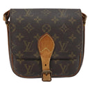 LOUIS VUITTON Monogram Cartouchiere PM Shoulder Bag M51254 LV Auth LNZ012-13