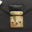 LOUIS VUITTON Epi Serie Dragonne Clutch Bag Black Noir M52612 LV Auth LNZ013-12