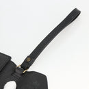 LOUIS VUITTON Epi Serie Dragonne Clutch Bag Black Noir M52612 LV Auth LNZ013-13