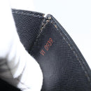 LOUIS VUITTON Epi Serie Dragonne Clutch Bag Black Noir M52612 LV Auth LNZ013-23