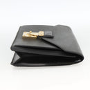 LOUIS VUITTON Epi Serie Dragonne Clutch Bag Black Noir M52612 LV Auth LNZ013-5