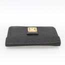 LOUIS VUITTON Epi Serie Dragonne Clutch Bag Black Noir M52612 LV Auth LNZ013-6