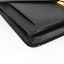 LOUIS VUITTON Epi Serie Dragonne Clutch Bag Black Noir M52612 LV Auth LNZ013-9