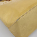 LOUIS VUITTON Monogram Vernis Reade PM Hand Bag Beige M91334 LV Auth LNZ014-16