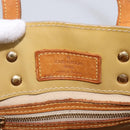 LOUIS VUITTON Monogram Vernis Reade PM Hand Bag Beige M91334 LV Auth LNZ014-17