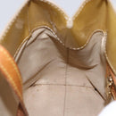 LOUIS VUITTON Monogram Vernis Reade PM Hand Bag Beige M91334 LV Auth LNZ014-18