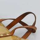 LOUIS VUITTON Monogram Vernis Reade PM Hand Bag Beige M91334 LV Auth LNZ014-8