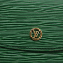 LOUIS VUITTON Epi Montaigne 23 Clutch Bag Green M52664 LV Auth LNZ018-12
