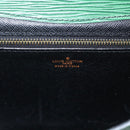 LOUIS VUITTON Epi Montaigne 23 Clutch Bag Green M52664 LV Auth LNZ018-13