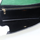 LOUIS VUITTON Epi Montaigne 23 Clutch Bag Green M52664 LV Auth LNZ018-14