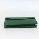 LOUIS VUITTON Epi Montaigne 23 Clutch Bag Green M52664 LV Auth LNZ018-7