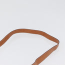 CELINE Macadam Canvas Shoulder Bag PVC Leather Brown Gold Auth LNZ020A-8