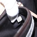 Miu Miu Hand Bag Leather Beige Silver Auth LNZ021-12
