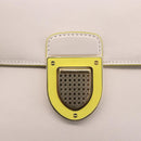 Christian Dior Shoulder Bag Leather 2way Multicolor Gold Auth LNZ023V-19