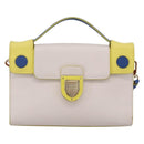 Christian Dior Shoulder Bag Leather 2way Multicolor Gold Auth LNZ023V-13