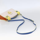 Christian Dior Shoulder Bag Leather 2way Multicolor Gold Auth LNZ023V-8