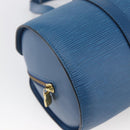 LOUIS VUITTON Epi Soufflot Hand Bag Blue M52225 LV Auth LNZ026-14