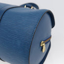 LOUIS VUITTON Epi Soufflot Hand Bag Blue M52225 LV Auth LNZ026-15