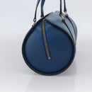 LOUIS VUITTON Epi Soufflot Hand Bag Blue M52225 LV Auth LNZ026-4
