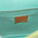 LOUIS VUITTON Vernis Biscayne Bay GM Shoulder Bag Peppermint M91285 Auth LNZ031-14