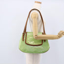LOUIS VUITTON Vernis Biscayne Bay GM Shoulder Bag Peppermint M91285 Auth LNZ031-20
