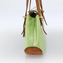 LOUIS VUITTON Vernis Biscayne Bay GM Shoulder Bag Peppermint M91285 Auth LNZ031-5