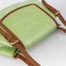 LOUIS VUITTON Vernis Biscayne Bay GM Shoulder Bag Peppermint M91285 Auth LNZ031-6