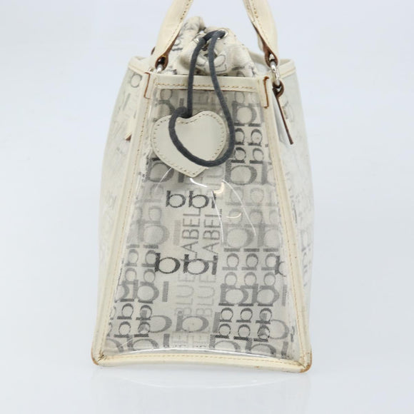 BURBERRY Hand Bag Vinyl Clear Auth LNZ033