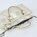 BURBERRY Hand Bag Vinyl Clear Auth LNZ033-6