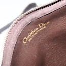 Christian Dior Trotter Canvas Shoulder Bag Beige Auth LNZ041-10