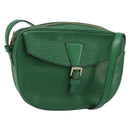 LOUIS VUITTON Epi Jeune Fille MM Shoulder Bag Green M52154 LV Auth LNZ042-1