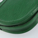 LOUIS VUITTON Epi Jeune Fille MM Shoulder Bag Green M52154 LV Auth LNZ042-17