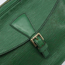 LOUIS VUITTON Epi Jeune Fille MM Shoulder Bag Green M52154 LV Auth LNZ042-18