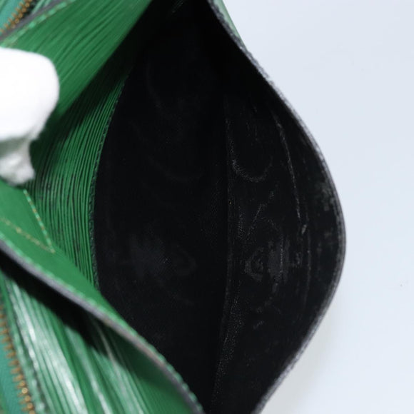LOUIS VUITTON Epi Jeune Fille MM Shoulder Bag Green M52154 LV Auth LNZ042