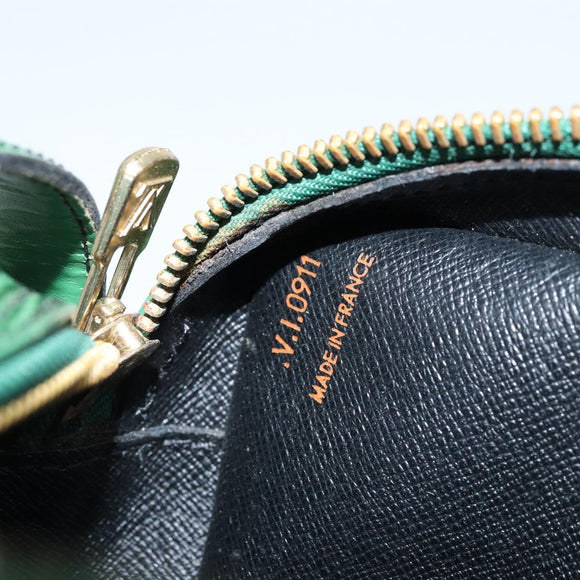 LOUIS VUITTON Epi Jeune Fille MM Shoulder Bag Green M52154 LV Auth LNZ042