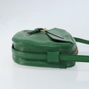LOUIS VUITTON Epi Jeune Fille MM Shoulder Bag Green M52154 LV Auth LNZ042-3