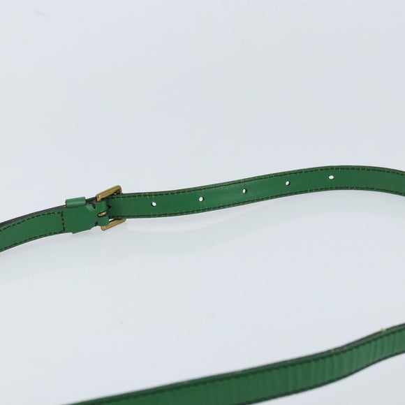 LOUIS VUITTON Epi Jeune Fille MM Shoulder Bag Green M52154 LV Auth LNZ042