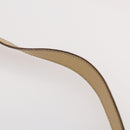 GUCCI Bamboo Hand Bag Suede 2way Beige Gold Auth LNZ043-8